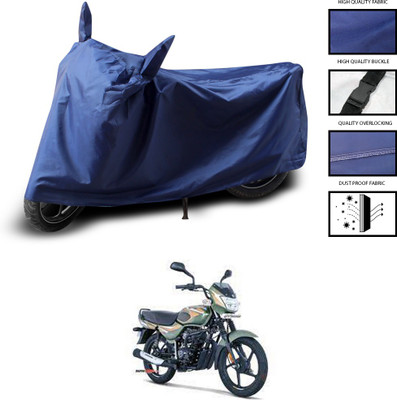 CODOKI Two Wheeler Cover for Bajaj(CT100, Blue)
