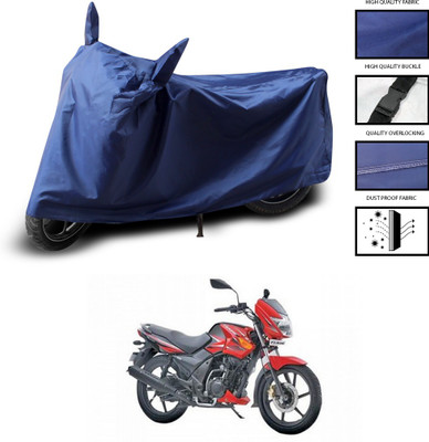 CODOKI Two Wheeler Cover for TVS(Flame DS 125, Blue)