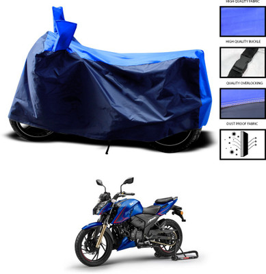 CODOKI Two Wheeler Cover for TVS(Apache RTR 200, Blue)