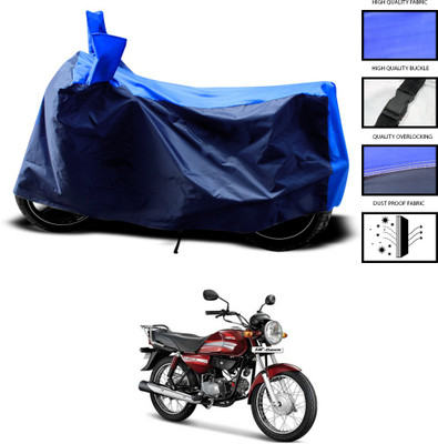 CODOKI Two Wheeler Cover for Hero(HF Dawn, Blue)