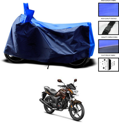 CODOKI Two Wheeler Cover for Hero(Hunk, Blue)