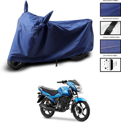 CODOKI Two Wheeler Cover for TVS(Victor New, Blue)