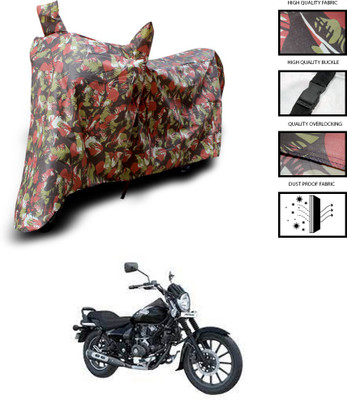 CODOKI Two Wheeler Cover for Bajaj(Avenger 180 Street, Multicolor)