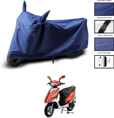 CODOKI Two Wheeler Cover for TVS(Scooty Streak, Blue)