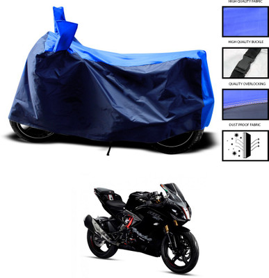 CODOKI Two Wheeler Cover for TVS(Apache RR 310, Blue)