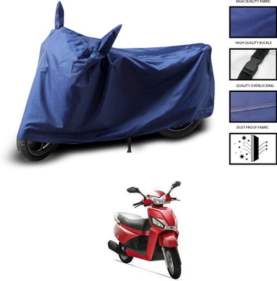 CODOKI Two Wheeler Cover for Mahindra(Gusto, Blue)