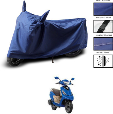 CODOKI Two Wheeler Cover for TVS(Zest, Blue)