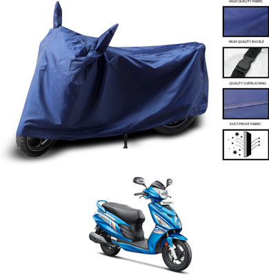 GOSHIV-car and bike accessories Two Wheeler Cover for Hero(Maestro, Blue)