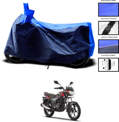 CODOKI Two Wheeler Cover for Bajaj(Discover 110, Blue)
