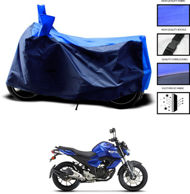 CODOKI Two Wheeler Cover for Yamaha(FZ S V3.0 FI, Blue)