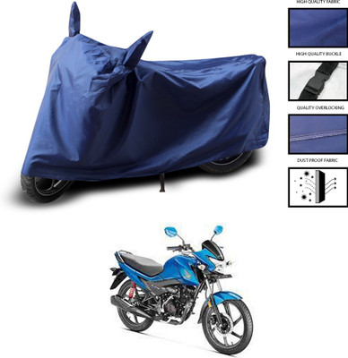 GOSHIV-car and bike accessories Two Wheeler Cover for Honda(Livo, Blue)