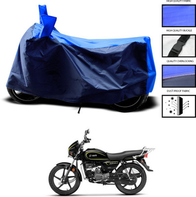 CODOKI Two Wheeler Cover for Hero(MotoCorp Splendor Plus, Blue)