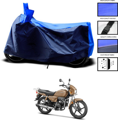 CODOKI Two Wheeler Cover for Hero(Splendor Plus, Blue)