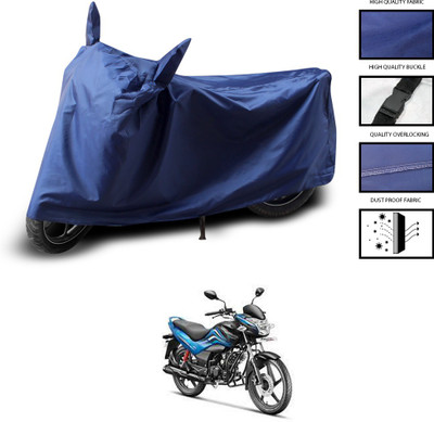 CODOKI Two Wheeler Cover for Hero(Passion Xpro, Blue)