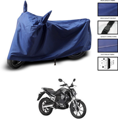 CODOKI Two Wheeler Cover for Revolt(RV 400, Blue)
