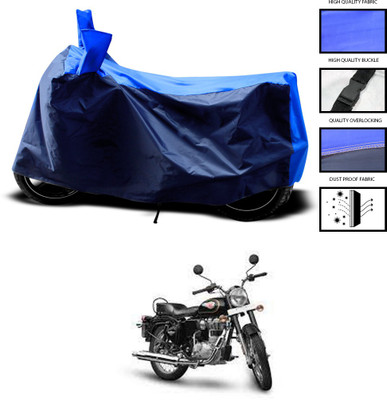 CODOKI Two Wheeler Cover for Royal Enfield(Standard 350, Blue)