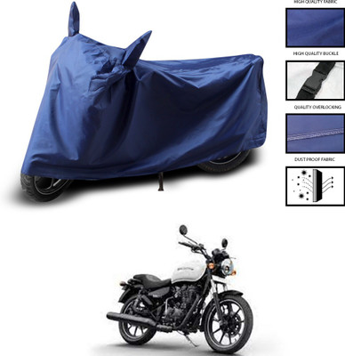 CODOKI Two Wheeler Cover for Royal Enfield(Thunderbird 350, Blue)