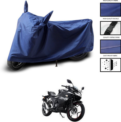 CODOKI Two Wheeler Cover for Suzuki(Gixxer SF 150, Blue)