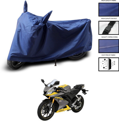 PAGORA Two Wheeler Cover for Yamaha(R15 V3, Blue)