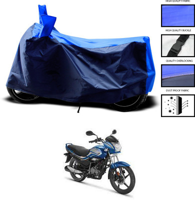 PAGORA Two Wheeler Cover for Hero(Super Splendor, Blue, Blue)