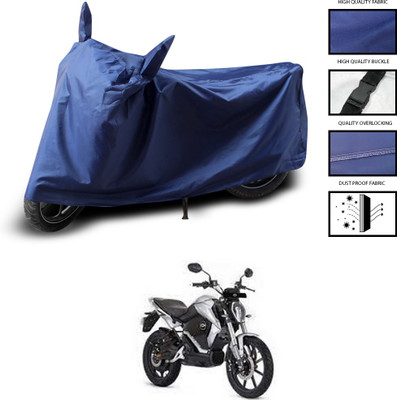 CODOKI Two Wheeler Cover for Revolt(RV 300, Blue)