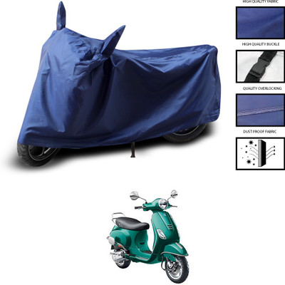 PAGORA Two Wheeler Cover for Piaggio(VXL 150 BS6, Blue)
