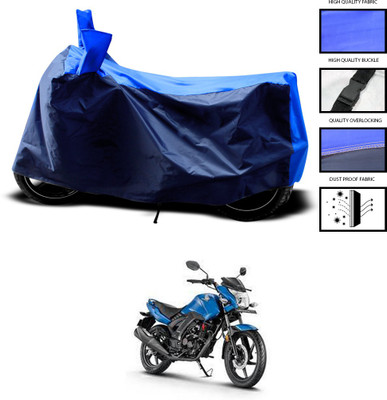 CODOKI Two Wheeler Cover for Honda(Unicorn, Blue)