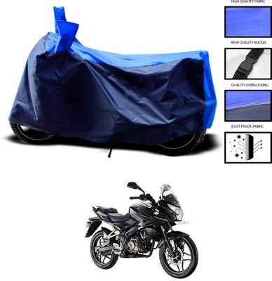 CODOKI Two Wheeler Cover for Bajaj(Pulsar AS 150, Blue)