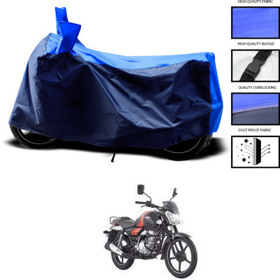 PAGORA Two Wheeler Cover for Bajaj(V12, Blue, Blue)
