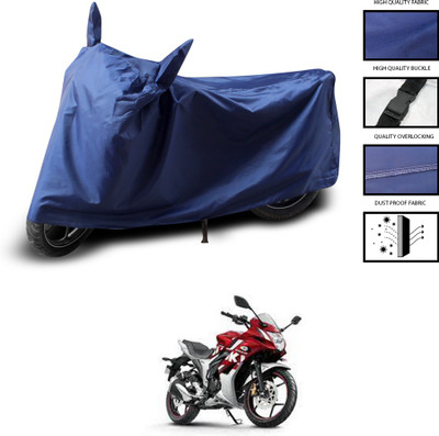 CODOKI Two Wheeler Cover for Suzuki(Gixxer SF, Blue)