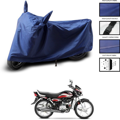 PAGORA Two Wheeler Cover for Hero(MotoCorp Pleasure Plus, Blue)