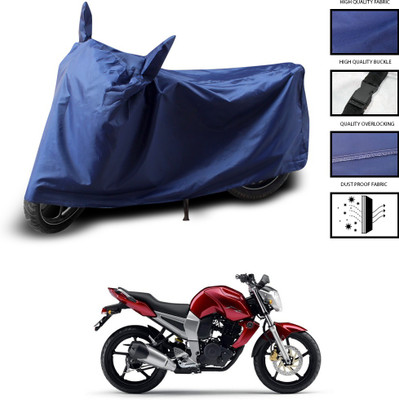 GOSHIV-car and bike accessories Two Wheeler Cover for Yamaha(FZ-S FI, Blue)