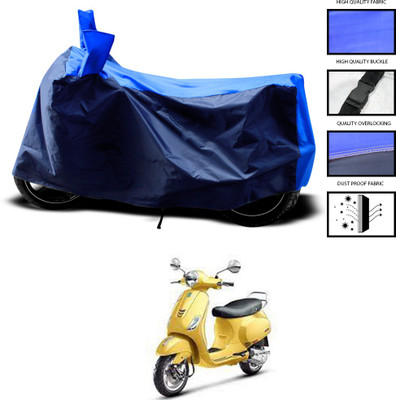 CODOKI Two Wheeler Cover for Piaggio(VXL 125 BS6, Blue)
