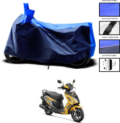 PAGORA Two Wheeler Cover for Hero(Maestro Edge 125, Blue, Blue)