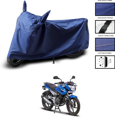 PAGORA Two Wheeler Cover for Bajaj(XCD 125cc, Blue)