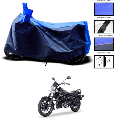CODOKI Two Wheeler Cover for Bajaj(Avenger, Blue)
