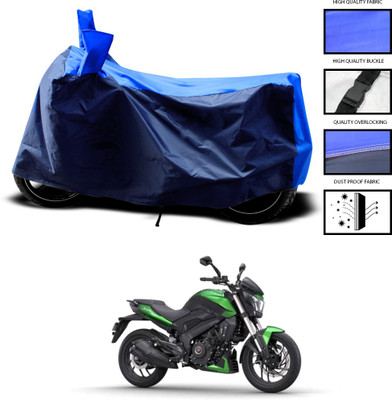 PAGORA Two Wheeler Cover for Bajaj(Dominar, Blue, Blue)