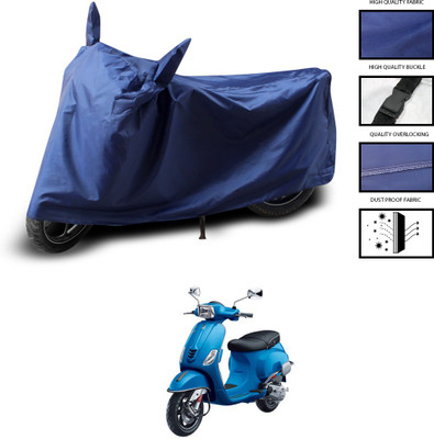 CODOKI Two Wheeler Cover for Piaggio(Vespa VXL, Blue)