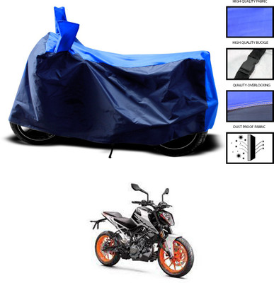 PAGORA Two Wheeler Cover for KTM(200 Duke, Blue, Blue)