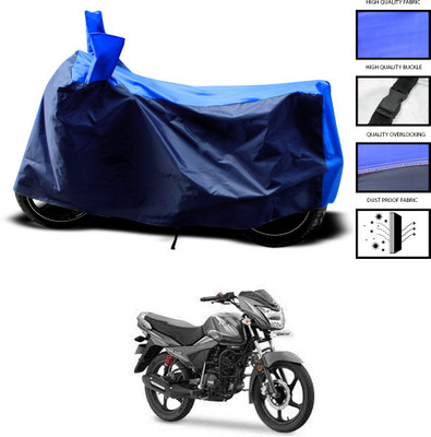 CODOKI Two Wheeler Cover for TVS(Victor GLX, Blue)
