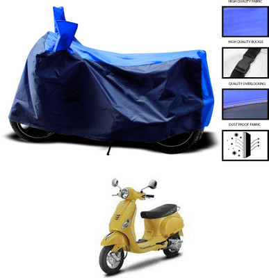 CODOKI Two Wheeler Cover for Piaggio(Vespa LX 125, Blue)