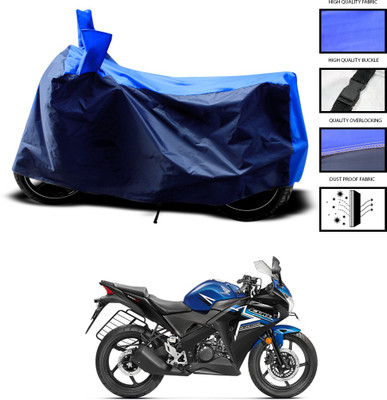 PAGORA Two Wheeler Cover for Honda(CBR 150R, Blue, Blue)