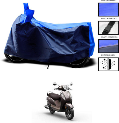 PAGORA Two Wheeler Cover for Suzuki(Access 125, Blue, Blue)