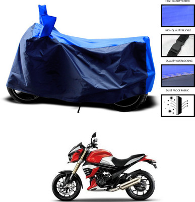 CODOKI Two Wheeler Cover for Mahindra(Mojo UT 300, Blue)