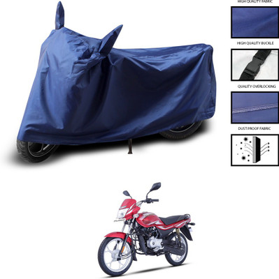 CODOKI Two Wheeler Cover for Bajaj(CT100, Blue)