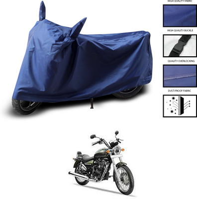PAGORA Two Wheeler Cover for Royal Enfield(Thunderbird 500, Blue)