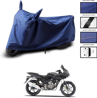 CODOKI Two Wheeler Cover for Bajaj(Pulsar 220 DTS-i, Blue)