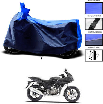 CODOKI Two Wheeler Cover for Bajaj(Pulsar 220 DTS-i, Blue)