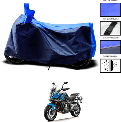 PAGORA Two Wheeler Cover for CFMoto(650MT, Blue, Blue)