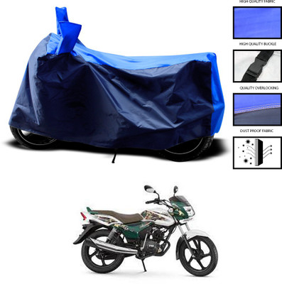 CODOKI Two Wheeler Cover for TVS(Star City, Blue)